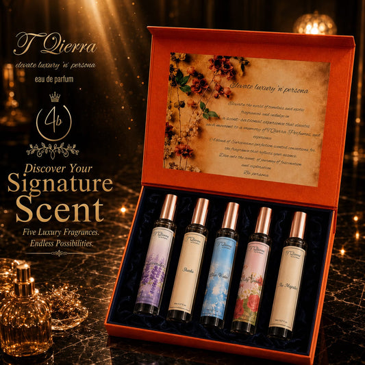 T Qierra Perfume Combo Set (5 x 10ml)
